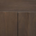 Swanson Dark Brown Wooden Scalloped Sideboard - Default Title