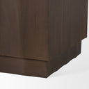 Swanson Dark Brown Wooden Scalloped Sideboard - Default Title