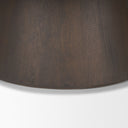 Takoda Dark Brown Wood Tapered Drum Nesting Coffee Tables - Default Title