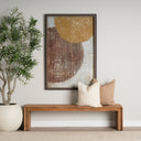Tahira Rectangular Recycled Wooden Bench - Default Title