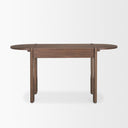 Sohan Dark Brown Elm Wood Oblong Desk - Default Title