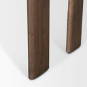 Sohan Dark Brown Elm Wood Oblong Desk - Default Title