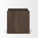Wesson Dark Brown Wood Accent Table - Default Title