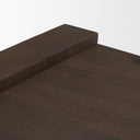 Wesson Dark Brown Wood Accent Table - Default Title