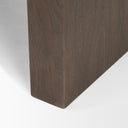 Wesson Dark Brown Wood Accent Table - Default Title
