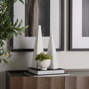 Pyramis White Rough Marble Obelisk 13 - Default Title