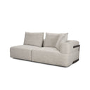 Warner Gray 2 Piece Long Sofa Set - Default Title