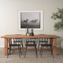 Stetson 945 Rectangular Natural Brown Wood Dining Table - Default Title