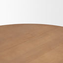 Jovani 60 Solid Light Brown Mango Wood Round Dining Table - Default Title