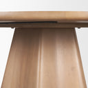 Jovani 60 Solid Light Brown Mango Wood Round Dining Table - Default Title