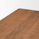 Jonan Brown Solid Mango Wood Rectangular Dining Table - Default Title