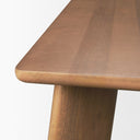Jonan Brown Solid Mango Wood Rectangular Dining Table - Default Title