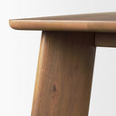 Jonan Brown Solid Mango Wood Rectangular Dining Table - Default Title