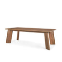 Jonan Brown Solid Mango Wood Rectangular Dining Table - Default Title