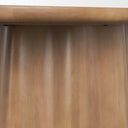 Jovani 94 Solid Light Brown Mango Wood Oval Dining Table - Default Title