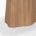 Jovani 94 Solid Light Brown Mango Wood Oval Dining Table - Default Title