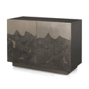 Roxdale Acid Washed Iron Metal Accent Cabinet - Default Title