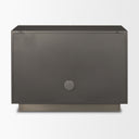 Roxdale Acid Washed Iron Metal Accent Cabinet - Default Title