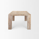 McArthur 84 Whitewash Reclaimed Wood Dining Table - Default Title