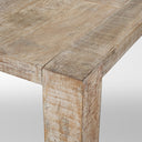 McArthur 84 Whitewash Reclaimed Wood Dining Table - Default Title
