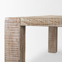 McArthur 84 Whitewash Reclaimed Wood Dining Table - Default Title