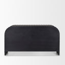 Gehry I 623x165 Black Metal Frame wWood Accent 4 Cabinet Door Two Drawer Sideboard - Default Title