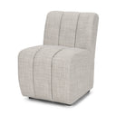 Wilkins Gray Performance Fabric Upholstered Dining Chair - Default Title