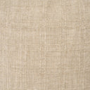 Jeren Beige Checker Textured Cotton-Linen Decorative Square Pillow Cover - Default Title