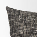 Jalia Cream and Black Cotton Decorative Lumbar Pillow Cover - Default Title