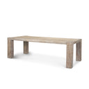 McArthur 94 Whitewash Reclaimed Wood Dining Table - Default Title