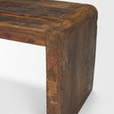 Estelle Rustic Brown Reclaimed Wood Bench - Default Title
