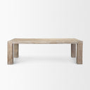 McArthur 94 Whitewash Reclaimed Wood Dining Table - Default Title