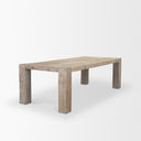 McArthur 94 Whitewash Reclaimed Wood Dining Table - Default Title