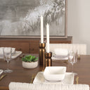 Malta Aluminum Candle Holder Large - Default Title