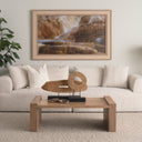 Ironwood II Small 13L x 4W Natural Wooden Circular Object - Default Title
