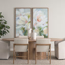 Jovani 94 Solid Light Brown Mango Wood Oval Dining Table - Default Title