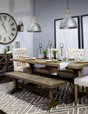 Mackenzie I Cream Plush Linen Covering Ash Solid Wood Base Dining Chair - Default Title
