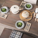 Konstantin 940 x 400 x 300 Medium Brown Wood W Live Edge Rectangular Dining Table - Default Title