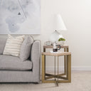Mehdi White Ceramic Table Lamp - Default Title