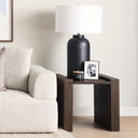 Athelia Dark Brown Wood Accent Table - Default Title