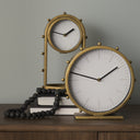 Marian 75L x 57W x 130H Gold Studded Table Clock - Default Title