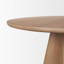 Jovani 48 Solid Light Brown Mango Wood Round Dining Table - Default Title