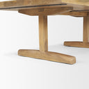 Viktor 55L Light Brown Solid Wood Coffee Table - Default Title