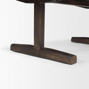 Viktor 55L Dark Brown Solid Wood Coffee Table - Default Title