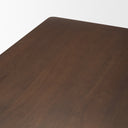Jonan Solid Dark Brown Mango Wood Rectangular Dining Table - Default Title