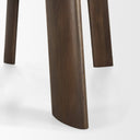 Jonan Solid Dark Brown Mango Wood Rectangular Dining Table - Default Title