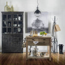 Leighton II 15x20 Black Metal Spherical Pendant Light - Default Title