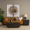Hayden Dark Brown Wood Rectangular Coffee Table - Default Title