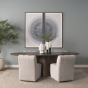 Wilkins Gray Performance Fabric Upholstered Dining Chair - Default Title