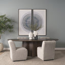Wilkins Gray Performance Fabric Upholstered Dining Chair - Default Title